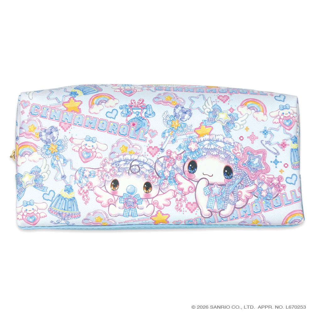 サンリオキャラクターズ×飴ノ森ふみか BOXペンポーチ　【海外販売不可商品】