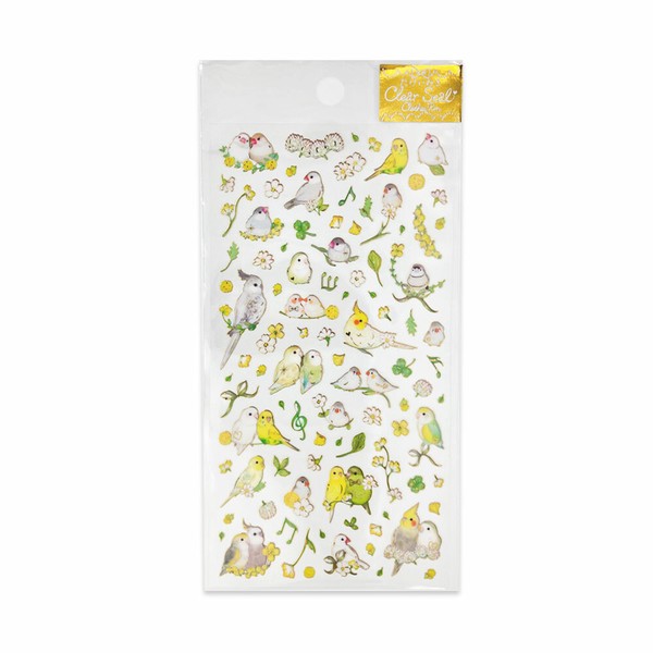 たけいみきシリーズふち箔クリアシール　【中国（香港・マカオ含）・台湾・タイ・ベトナム・シンガポール・インドネシア・マレーシア販売不可商品】