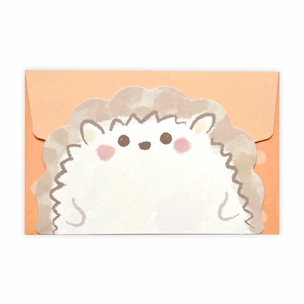 どうぶつシリーズ　どうぶつメッセージカード&封筒セット