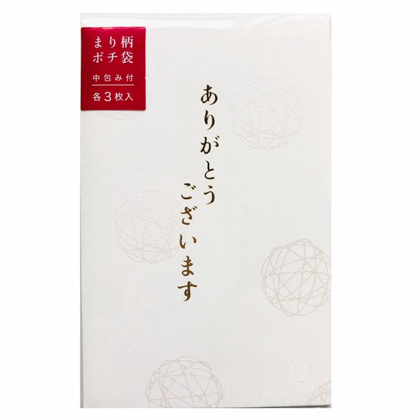 まり柄ポチ袋　（小）