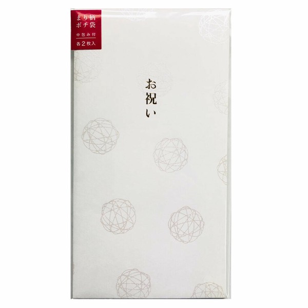 まり柄ポチ袋　（大）