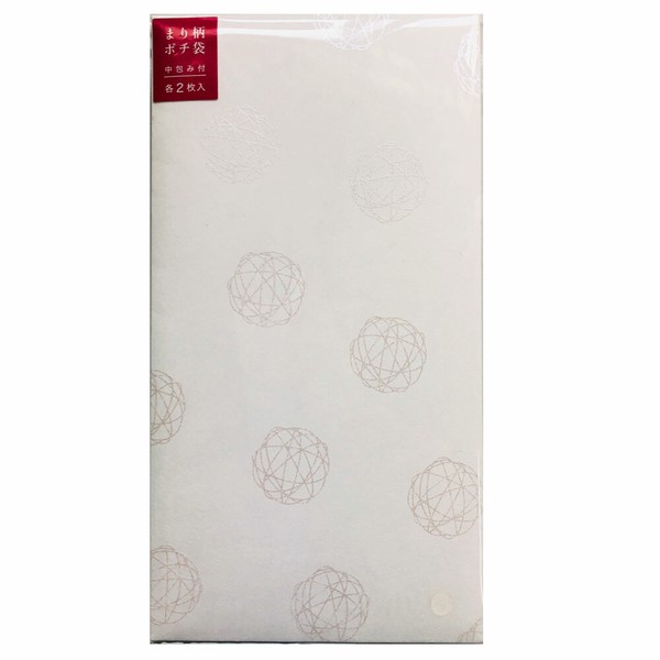 まり柄ポチ袋　（大）