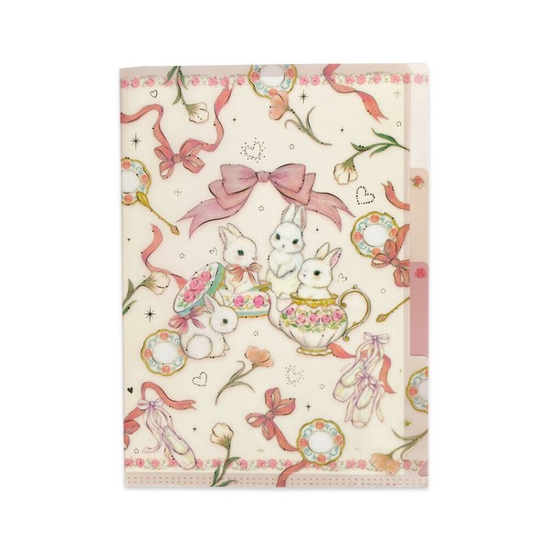 たけいみきシリーズ　A5クリアファイル（3ポケット）【中国（香港・マカオ含）・台湾・タイ・ベトナム・シンガポール・インドネシア・マレーシア販売不可商品】