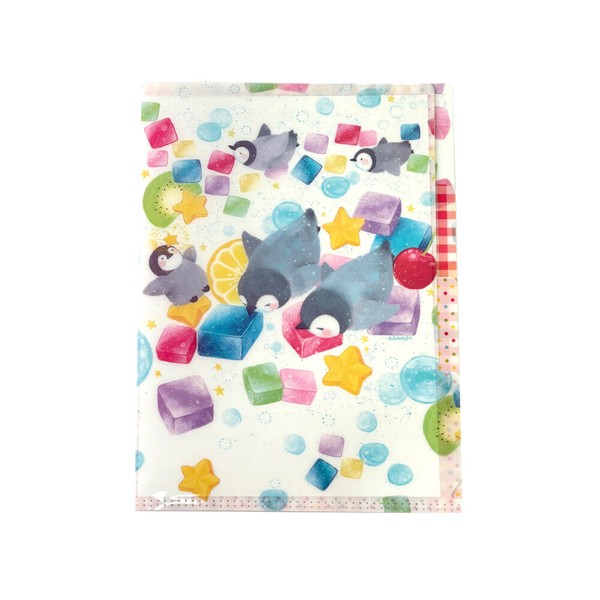 吉田麻乃シリーズ　3ポケットクリアファイルA5